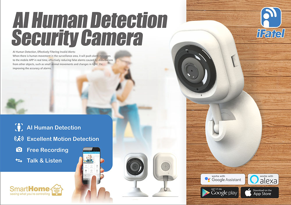 human detection security camera